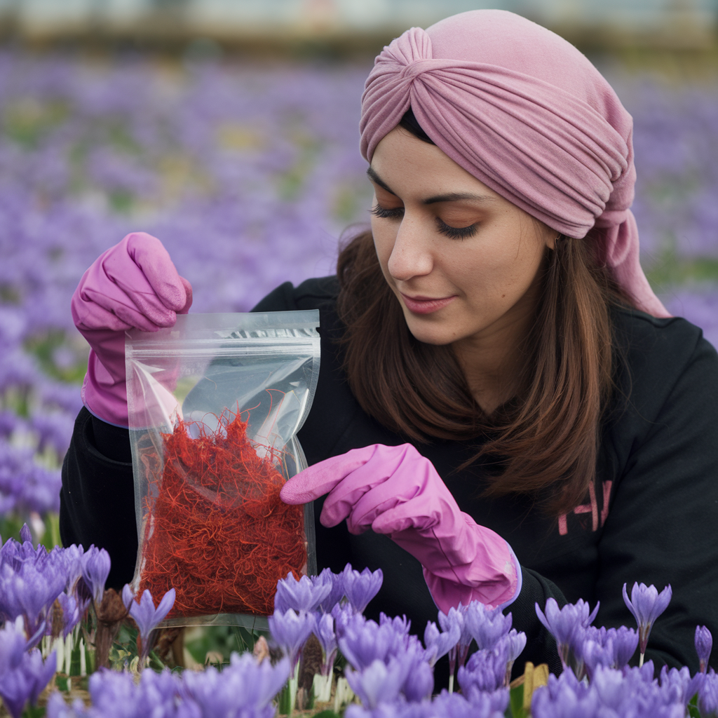 Saffron Research Pole